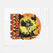 Monster-Mama Halloween-Monster-Geist Skelett Spoo Fleecedecke (Vorderseite (Horizontal))