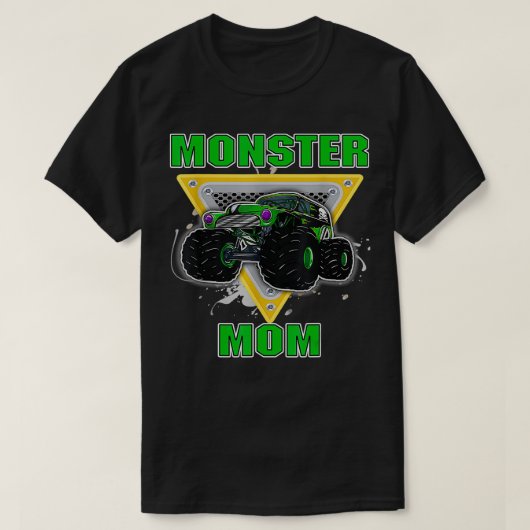 Monster Mama Monster Truck sind meine Jam Truck Ma T-Shirt (Design vorne)