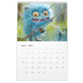 Monster-Männer-Gewohnheiten – Kalender 2026 (Mär 2027)