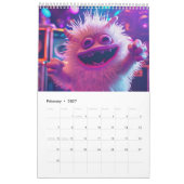 Monster-Männer-Gewohnheiten – Kalender 2026 (Feb 2027)