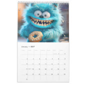 Monster-Männer-Gewohnheiten – Kalender 2026 (Jan 2027)