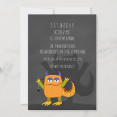 Monster Mash BIRTHTAY Bash Einladungen (Rückseite)