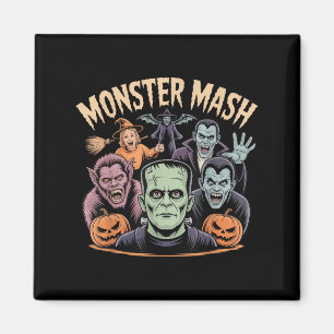 Monster Mash Clic Halloween Monster Spooker Horror Magnet
