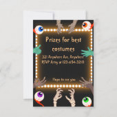 Monster Mash Einladung (Rückseite)