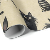 Monster Mash Geschenkpapier (Rolleneckpunkt)