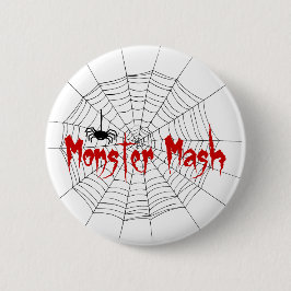 Monster Mash Halloween Button