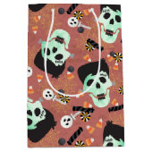 Monster Mash Halloween Geburtstagsgeschenktasche Mittlere Geschenktüte (Vorderseite)