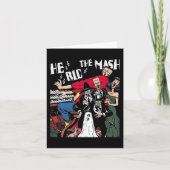 Monster Mash Halloween Ghoul Ghost Karte (Vorderseite)