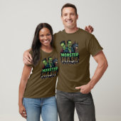 Monster Mash Halloween Grafik T-Shirt (Unisex)