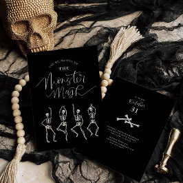 Monster Mash Halloween-Party Einladungskarte Einladung