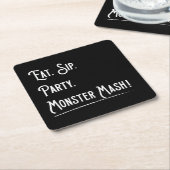 Monster Mash Halloween-Party Paper Untersetzer (angewinkelt)