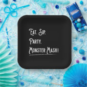 Monster Mash Halloween-Party Pappteller (Party)