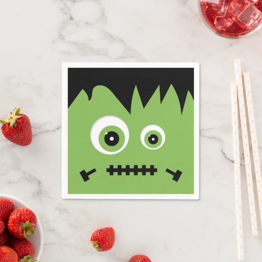 Monster Mash | Halloween Serviette (Beispiel)