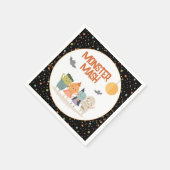Monster Mash Kids Halloween Serviette (Ecke)