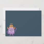 MONSTER MASH KINDERGEBURTSTAG PARTY EINLADUNG lade (Rückseite)