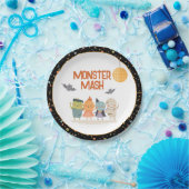 Monster Mash Kostüm Party Kids Halloween Pappteller (Party)