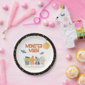 Monster Mash Kostüm Party Kids Halloween Pappteller (Party)