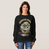Monster Mash Niedliches musikalisches Halloween Sweatshirt (Vorne ganz)