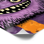 "Monster Mash Party" mit Niedlichen Monstern Poster (Ecke)