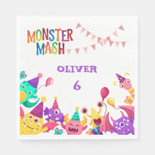 Monster Mash Party Servietten - Kindergeburtstag