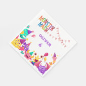 Monster Mash Party Servietten - Kindergeburtstag (Ecke)