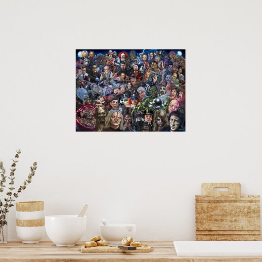 Monster Mash Poster (Küche)