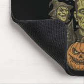 Monster Mash Retro Halloween Funny Monster Spooky Mousepad (Ecke)
