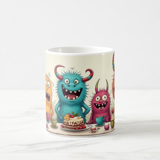 Monster Mash Tee Bash Kaffeetasse (Mittel)
