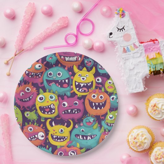 Monster-Mash-Teller Pappteller (Party)