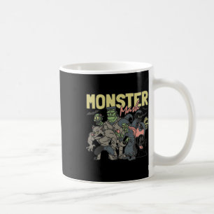 Monster Mash Vintage-Geist Halloween Kaffeetasse