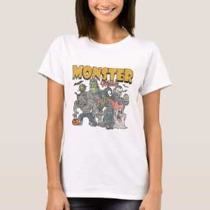 Monster Mash Vintage-Geist Halloween Lustig T-Shirt
