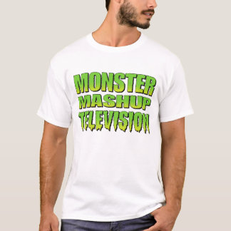 Monster Mashup Fernsehlogo T-Shirt