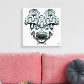 Monster Mask Leinwanddruck (Insitu (Wohnzimmer))