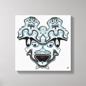 Monster Mask Leinwanddruck (Vorderseite)