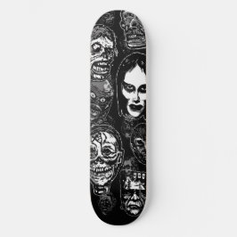 Monster Masken Skateboard Deck - Wettbewerbsmapier
