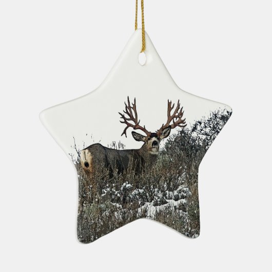 Monster-Maultierhirsch 2 Keramikornament (Rechts)