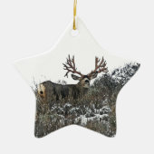 Monster-Maultierhirsch 2 Keramikornament (Vorne)