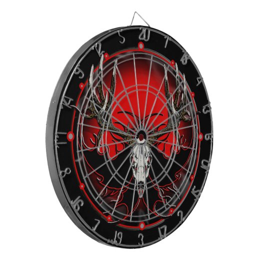 Monster-Maultierhirsch Dartscheibe (Vorderseite Links)