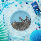 Monster-Maultierhirschdollar Pappteller (Party)