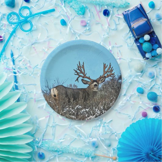 Monster-Maultierhirschdollar Pappteller (Party)