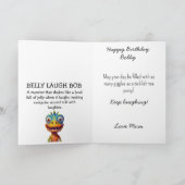 Monster Mayhem... Belly lacht Bob Dankeskarte (Innenseite)