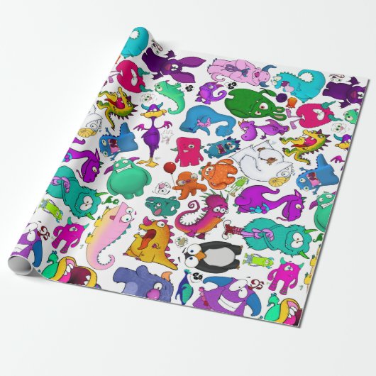 Monster Menagerie, Packpapier (Ungerollt)