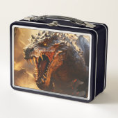 Monster Metall Brotdose (Vorderseite)