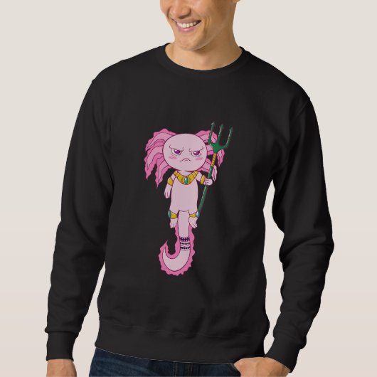 Monster mit Trident Sweatshirt (Vorderseite)