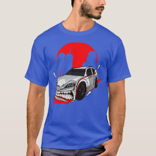 Monster mit weißer Geschwindigkeit T-Shirt