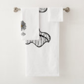Monster Mohn Handtuch-Set Badhandtuch Set (Insitu)