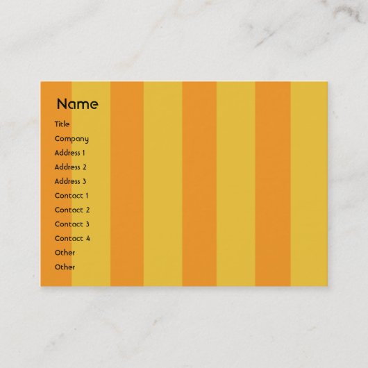 Monster - mollig visitenkarte (Vorderseite)