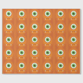 Monster Monster Beängstigendes Geschenkpapier (Flach)