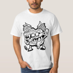 Monster Mouth Chomp M13 Graphic Art T - Shirt