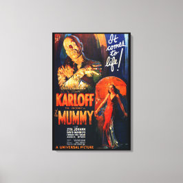 Monster Movie Poster The Mummy Leinwanddruck
